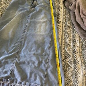 Trendy Light Blue Denim Skirt